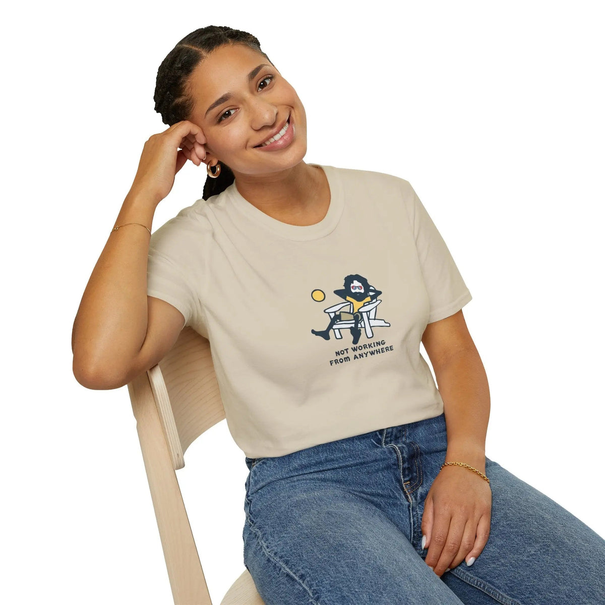 Life is DeadJerry's Not Working from Anywhere T-Shirt