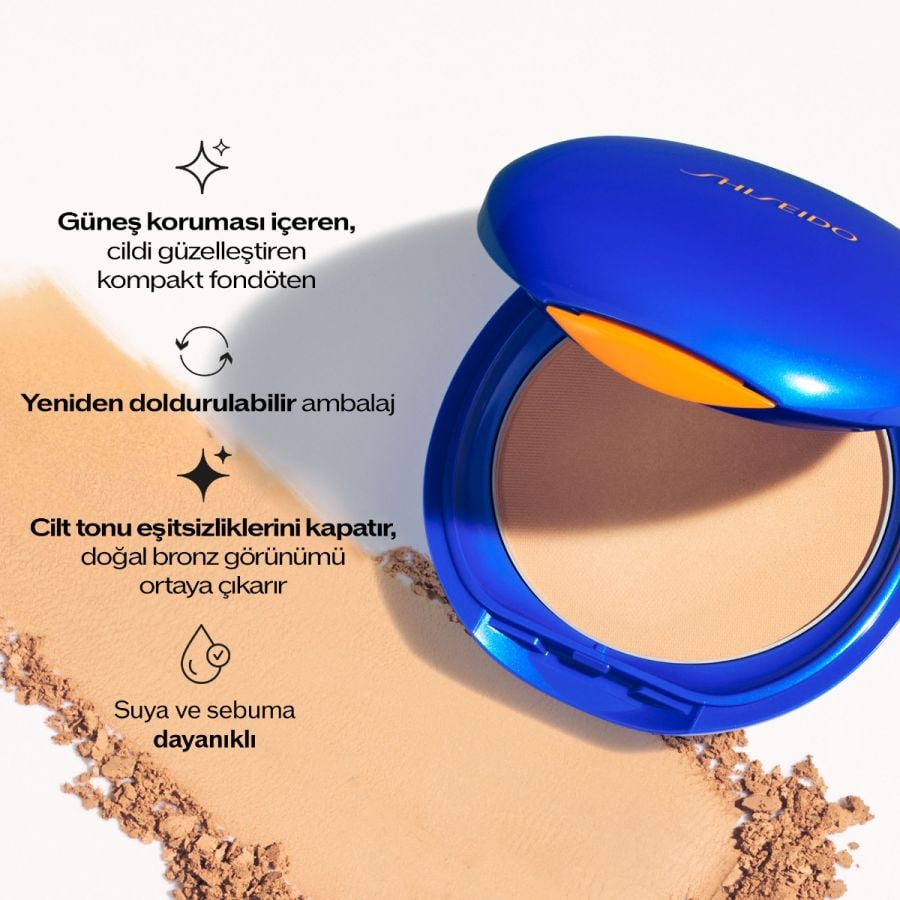 Shiseido UV Protective Compact Foundation Medium Ochre 12g