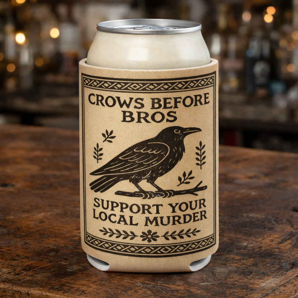 Crows Before Bros Can Cooler