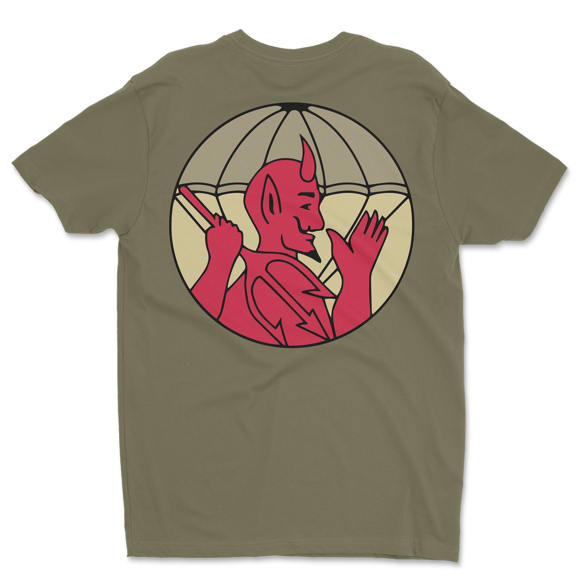 504th Parachute Infantry Regiment Vintage Devil Military Shirt