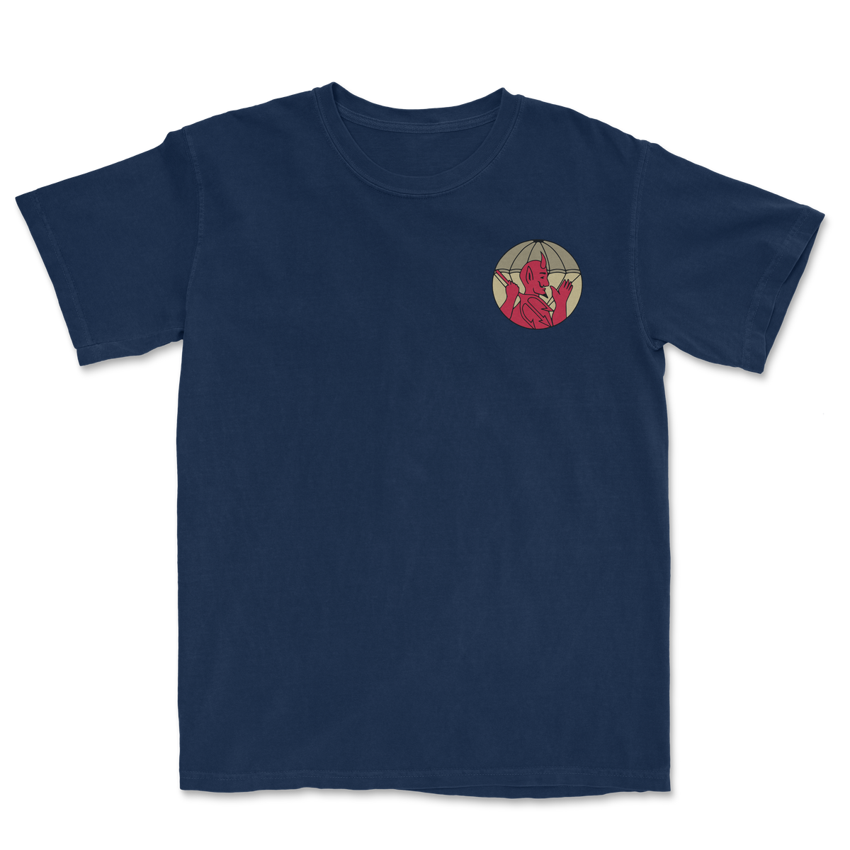 504th Parachute Infantry Regiment Vintage Devil Heavyweight Shirt