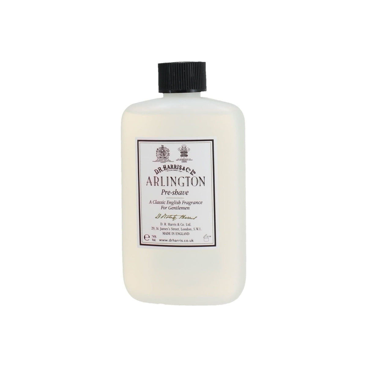 D. R. Harris & Co Arlington Pre-Shave Plastic Bottle 100ml