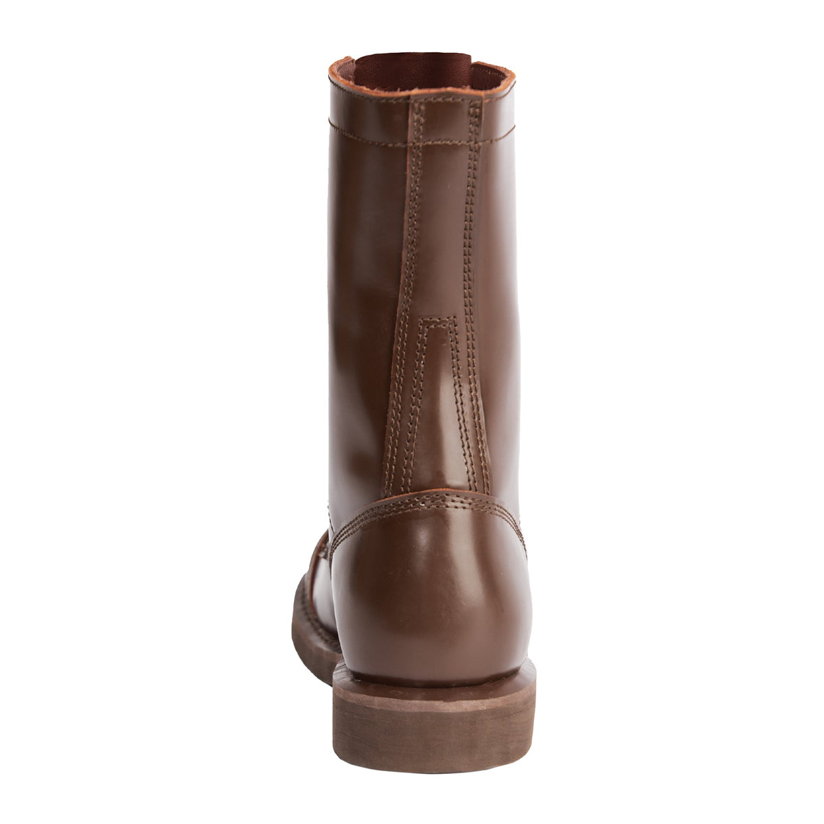 Rothco Brown Leather Jump Boots - 10 Inches