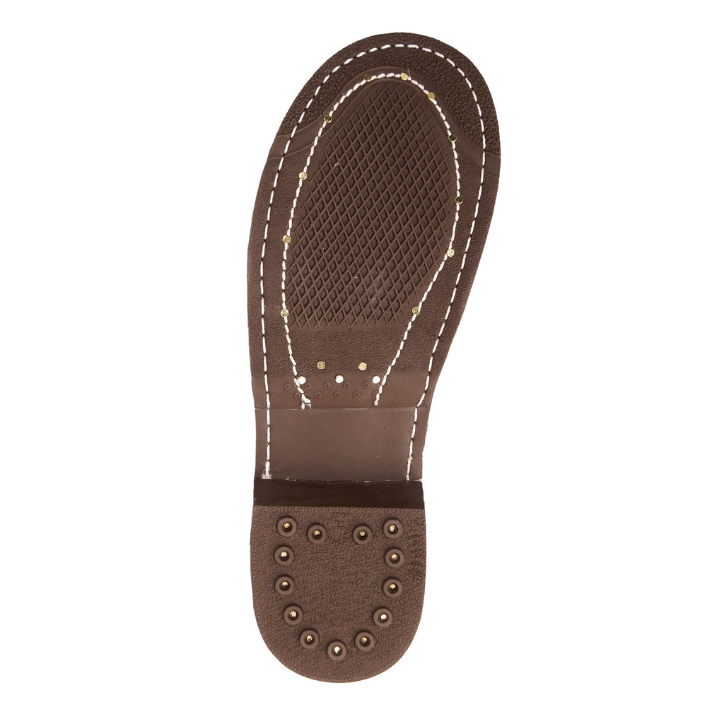 Rothco Brown Leather Jump Boots - 10 Inches