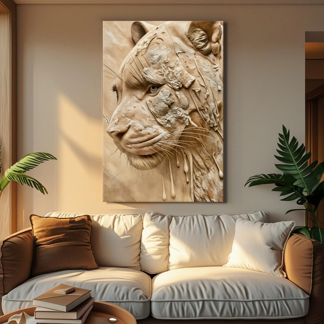 Earthen Predator Wall Art