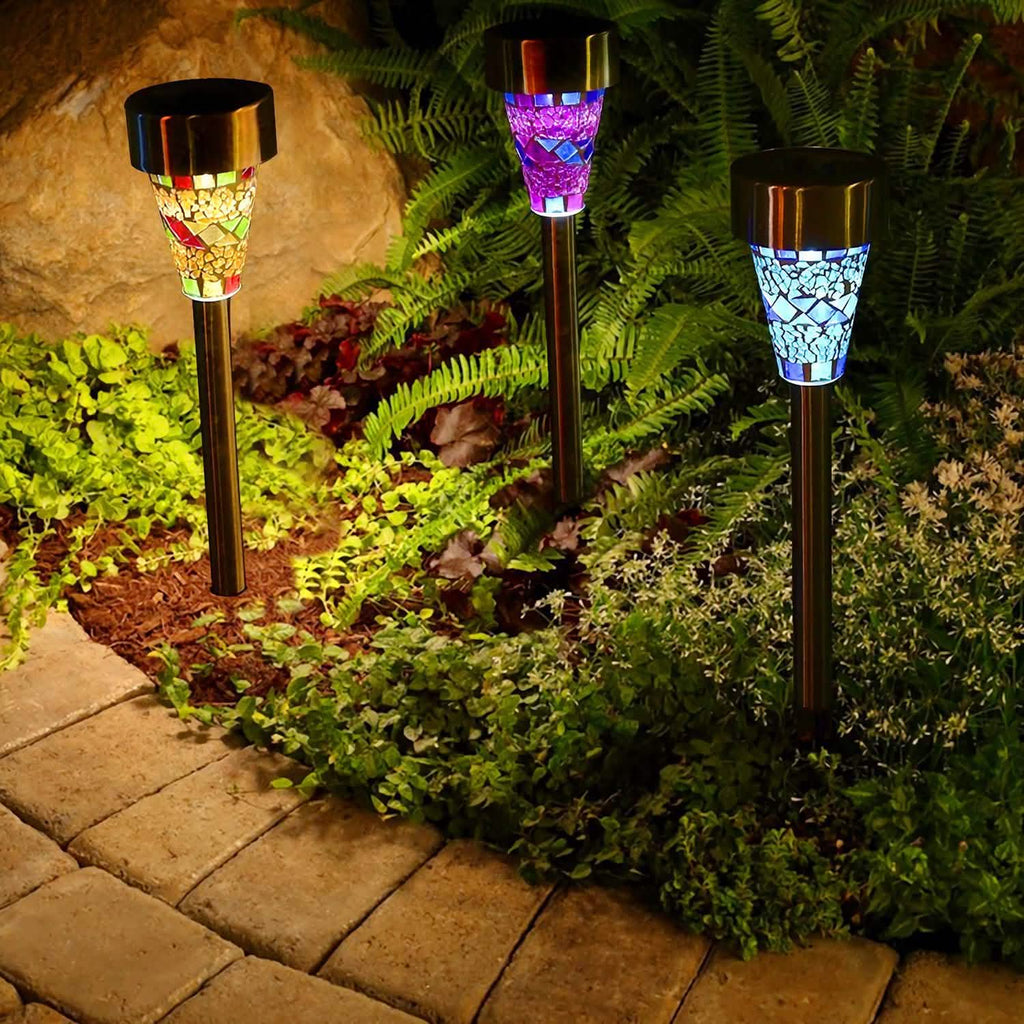 6-Pack: Solar Garden Lights IP44 Water Resistant