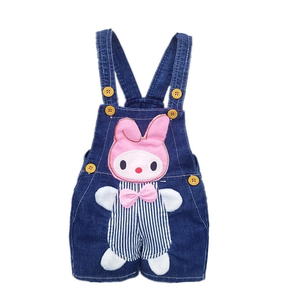 Modern Cartoon Baby Clothing Boys & Girls Jeans Overalls Shorts Toddler Infant Rompers For Kids In Fashion Deisgn