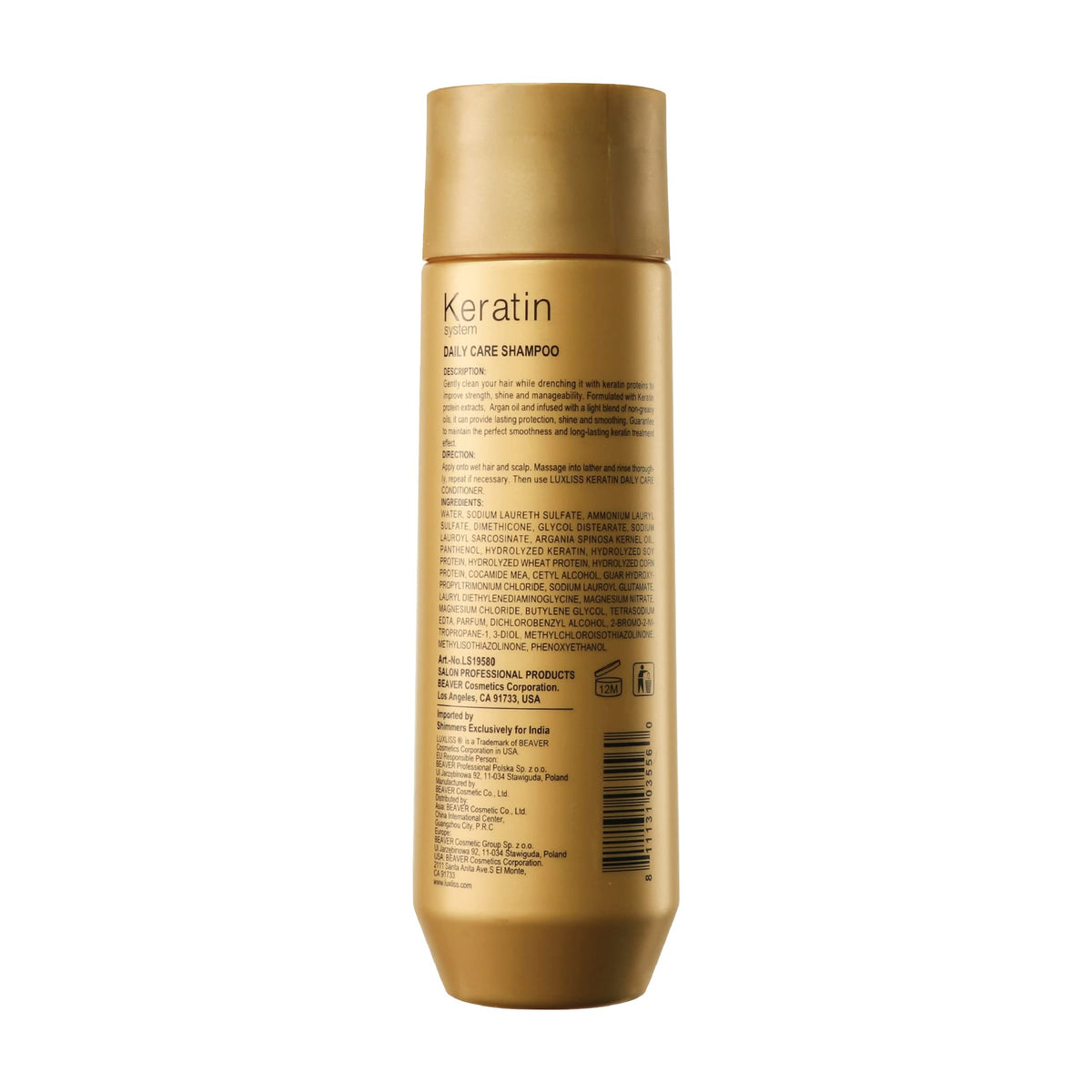 Luxliss Keratin Collagen Shampoo 250 ml
