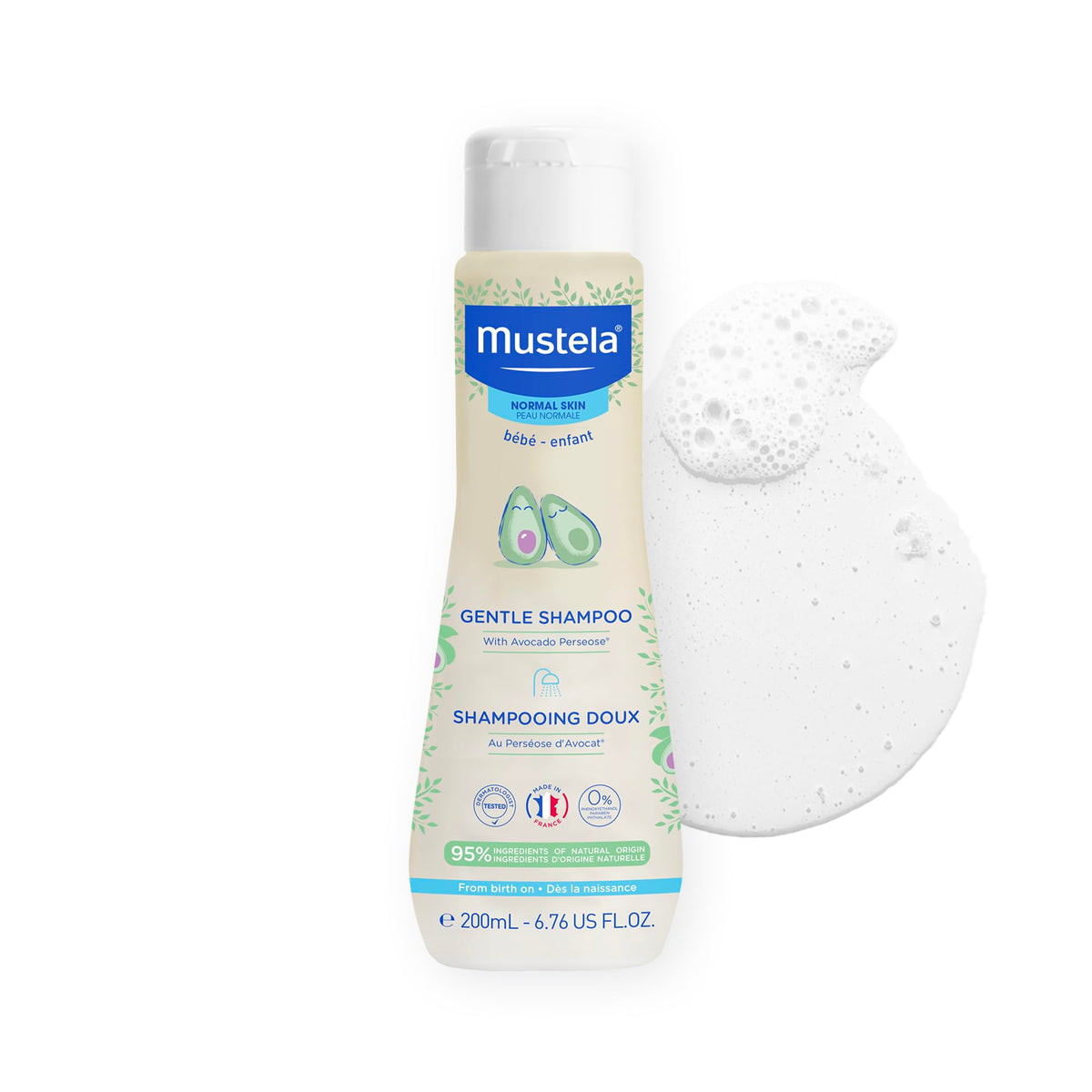 Mustela Gentle Baby Shampoo 500ml