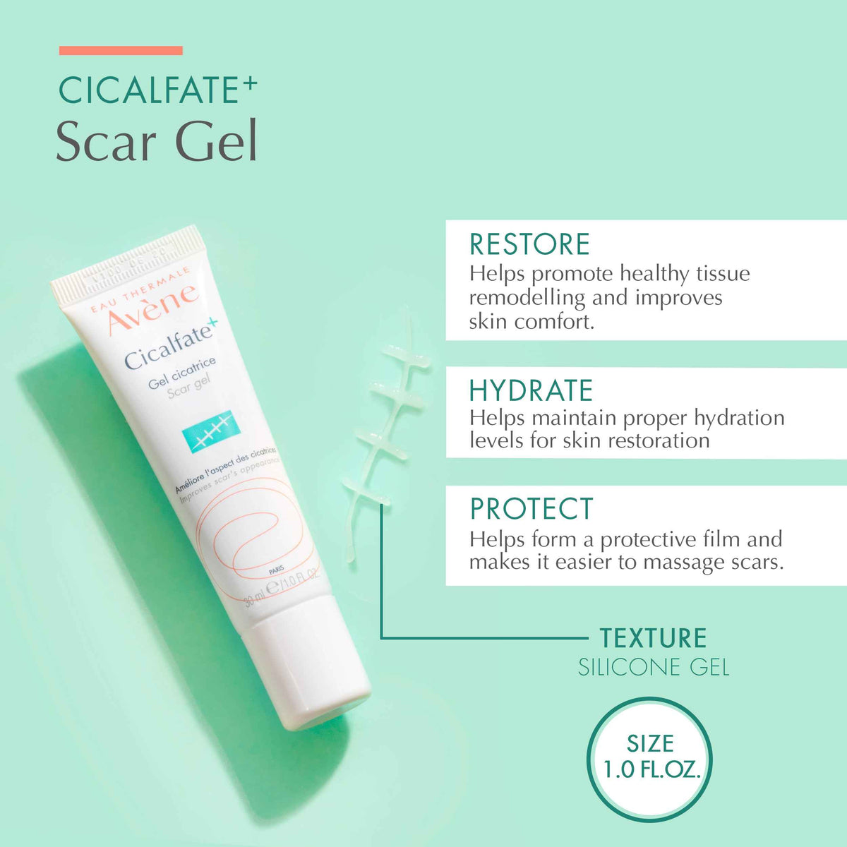 Avene Cicalfate+ Massage Gel 30ml