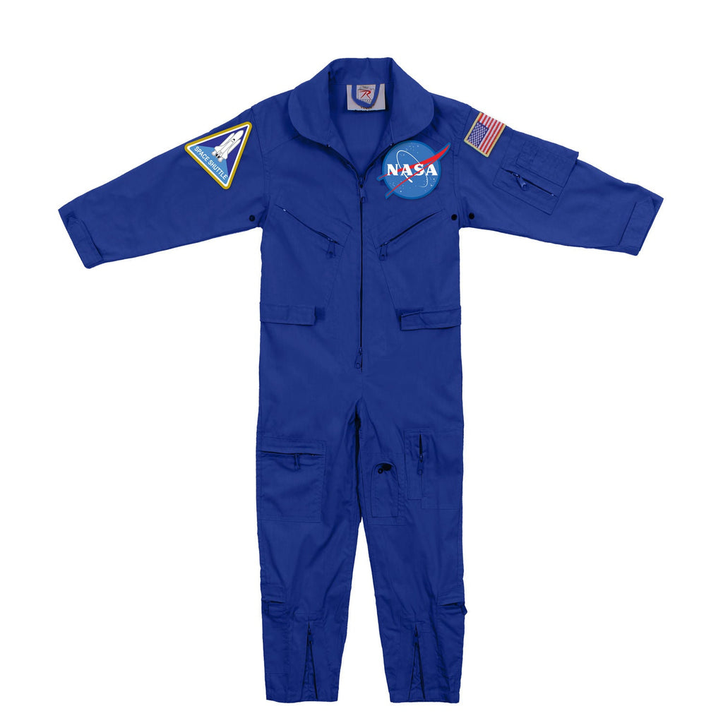 Rothco Kids NASA Flight Coveralls With Official NASA Patch