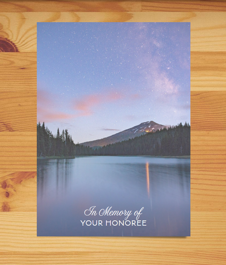 Send a Reforestation Sympathy Card - A Living Tribute®