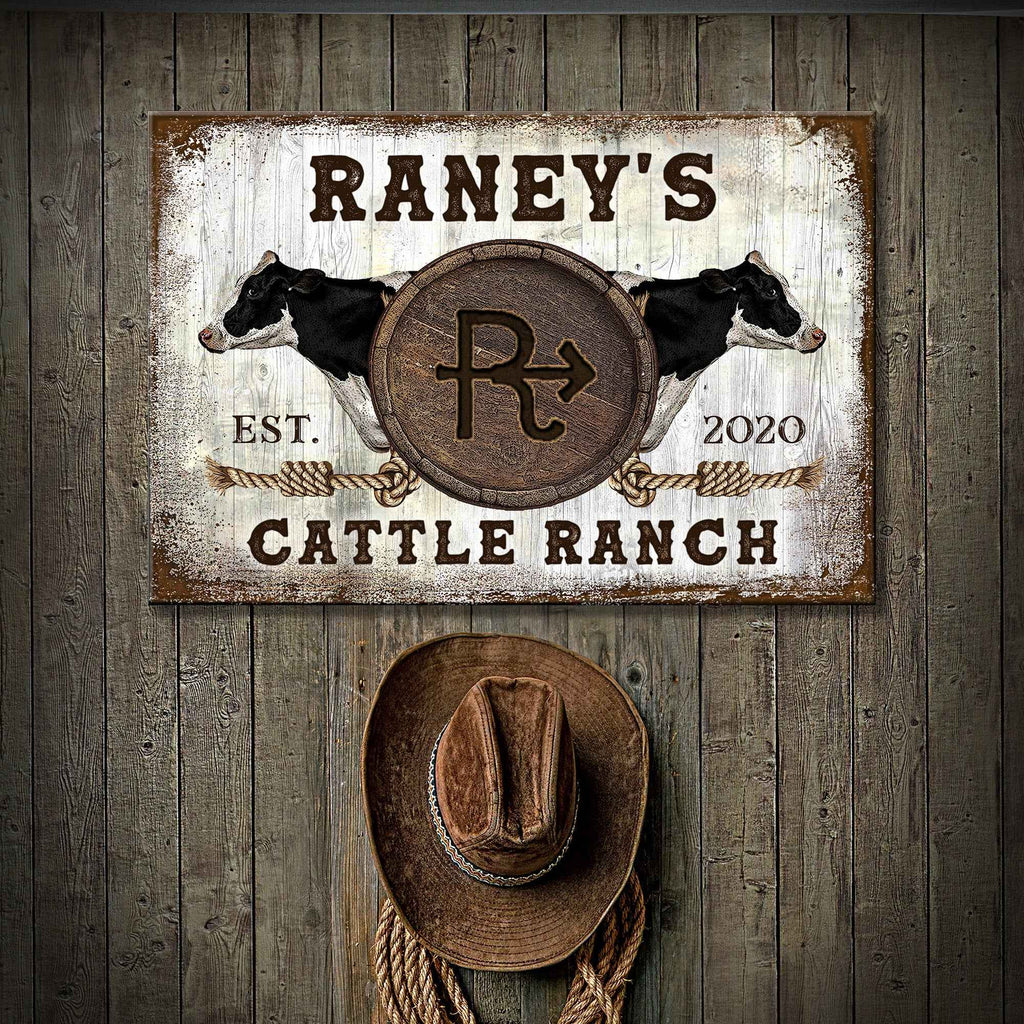 Cattle Brand - Holstein Sign