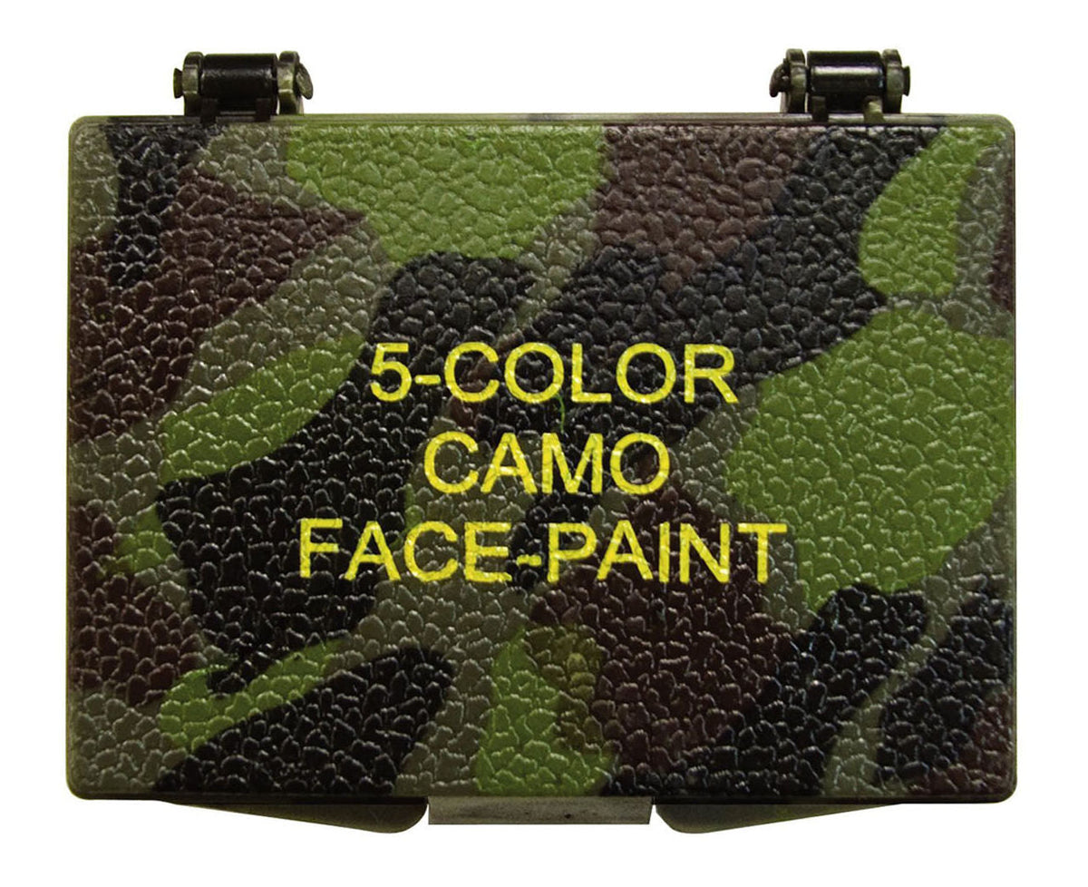 Rothco 5 Color Camo Face Paint - Square Compact