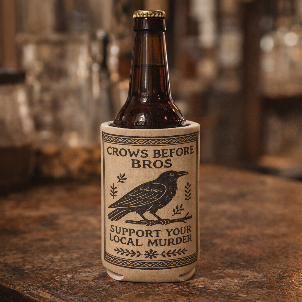 Crows Before Bros Can Cooler