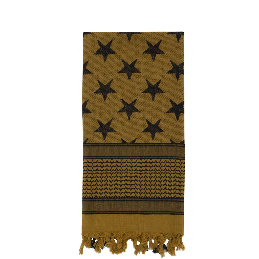 Rothco Stars and Stripes US Flag Shemagh Tactical Desert Keffiyeh Scarf