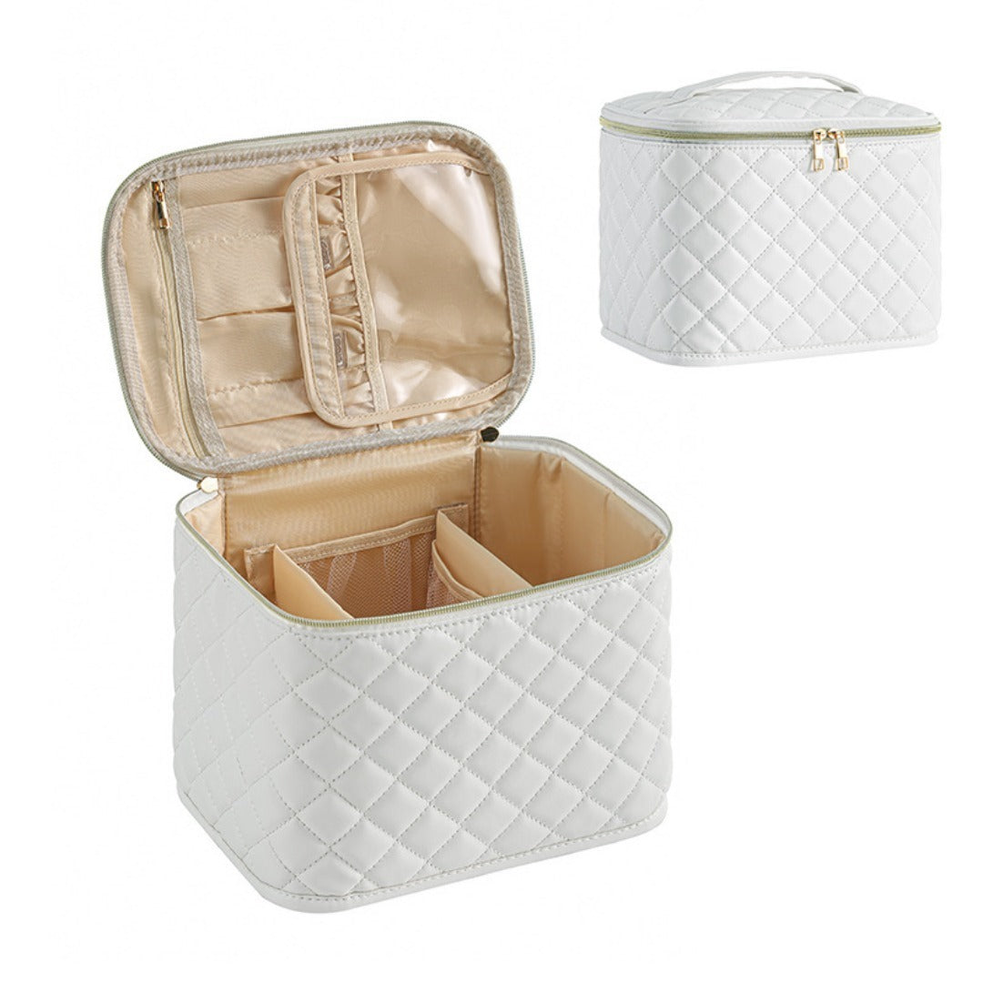 Cosmetic bag large capacity, travel portable cosmetic bag, waterproof multi-functional partition storage bag, large makeup bag,Travel makeup bag,Makeup bag organizers,