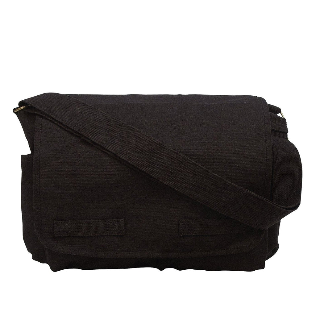 Vintage Unwashed Canvas Messenger Bag
