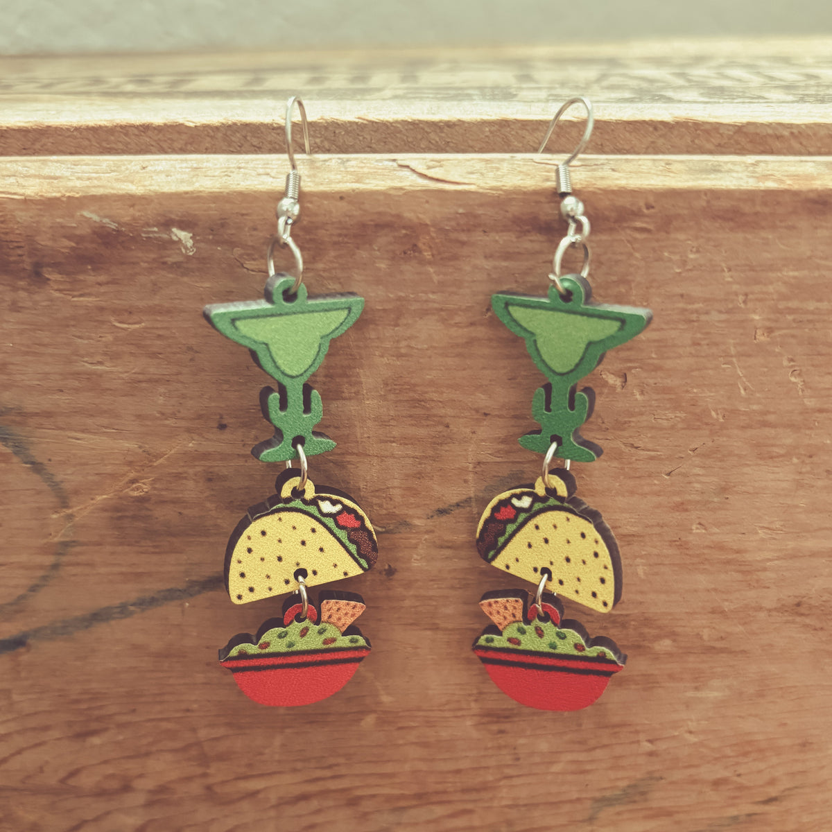 Adorable Mexican Food Earrings