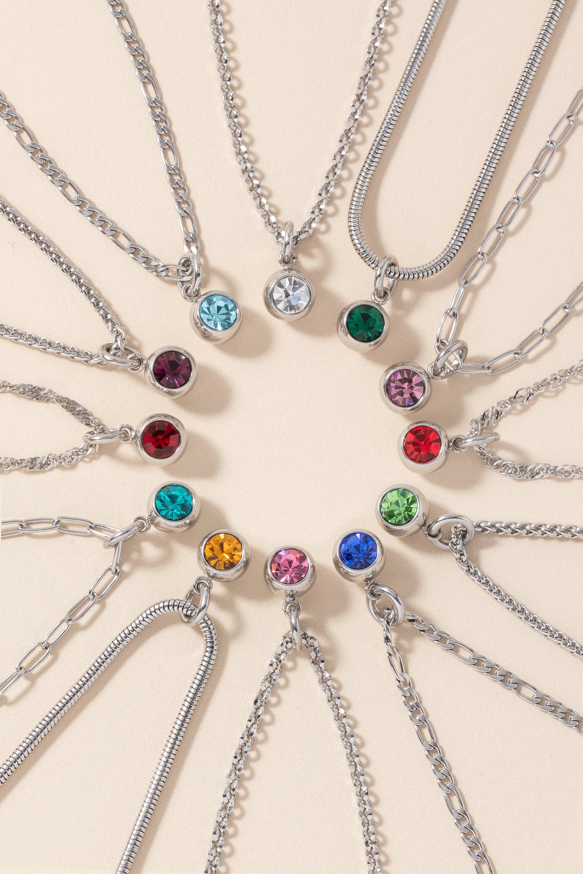 January Birthstone Interchangeable Charm