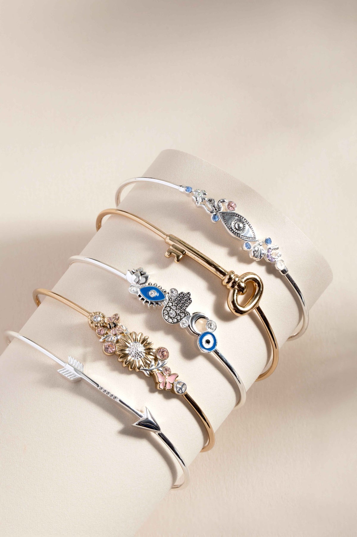 Evil Eye Inline Bangle