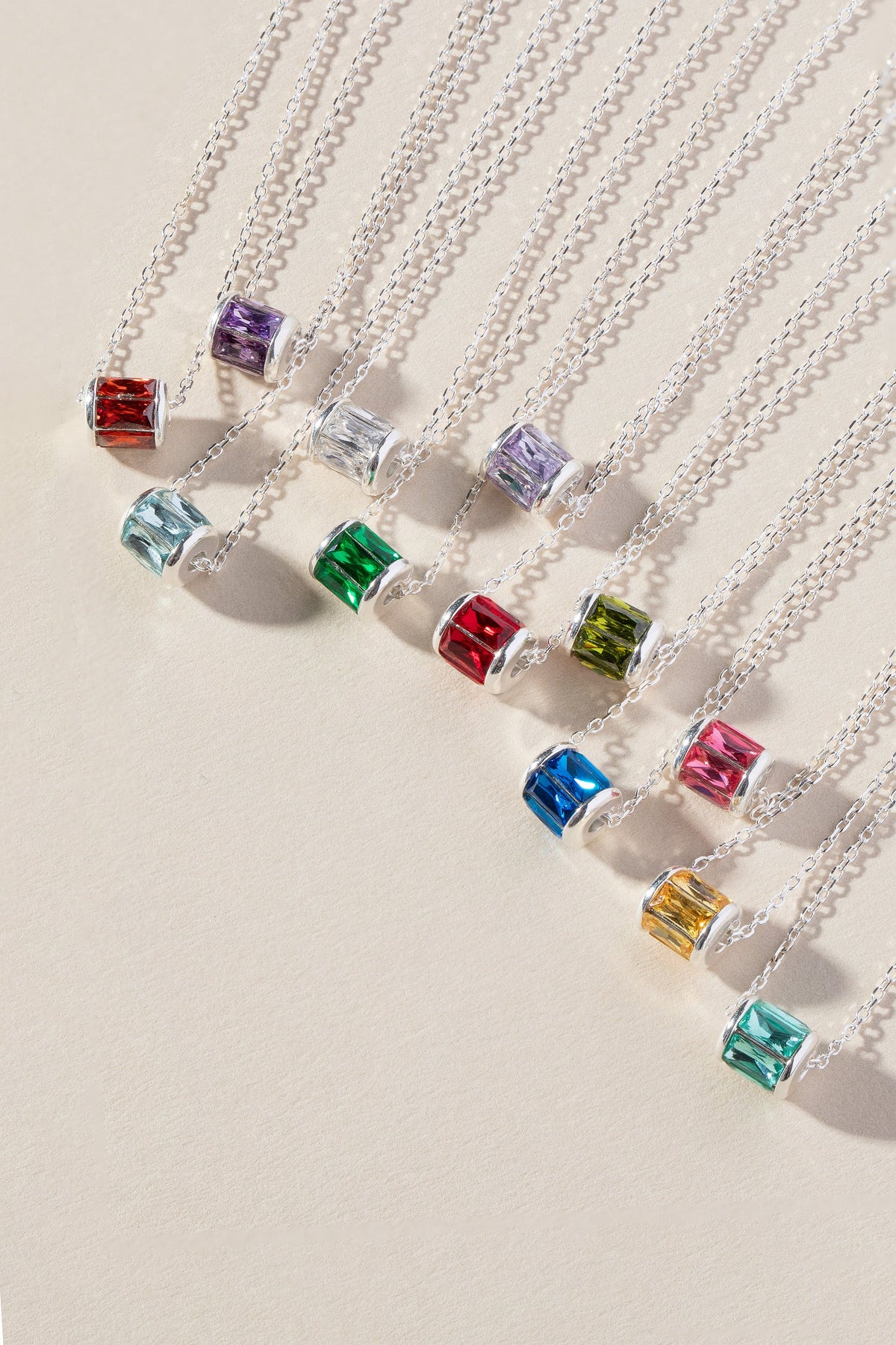 December Birthstone Precious Pendant Necklace