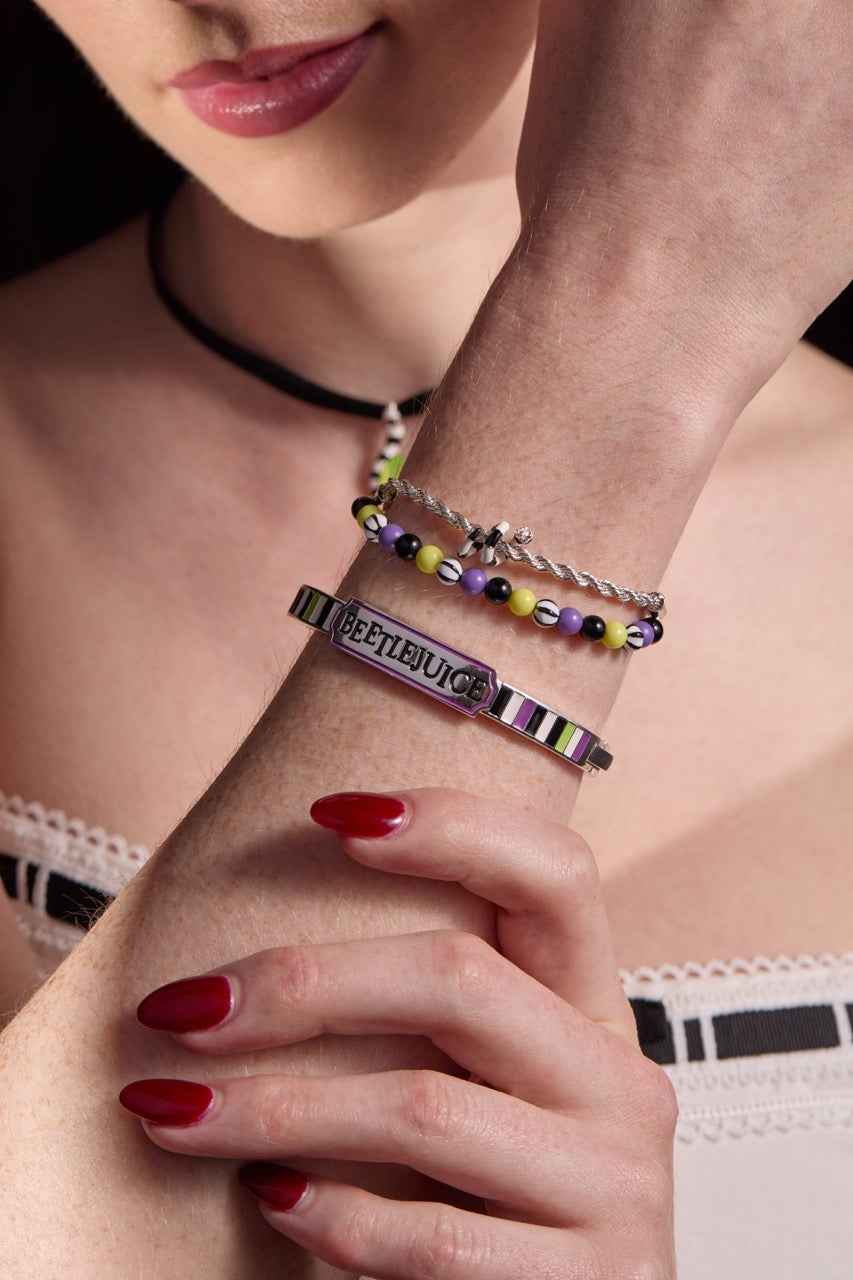 BEETLEJUICE™ 'Say It Once. Say It Twice. Third Time's A Charm' Bangle