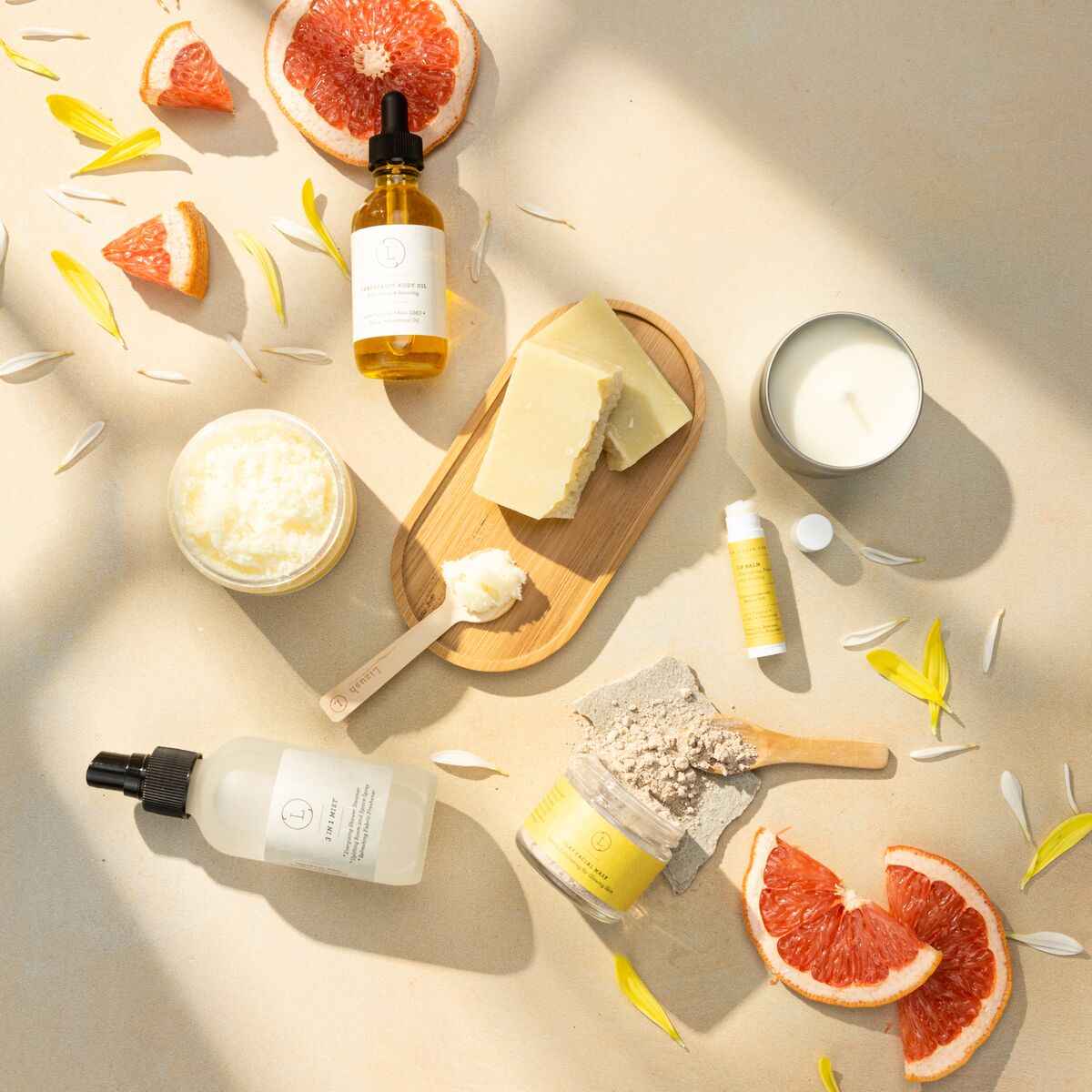 Natural Citrus Care Package – Handmade Bath & Body Gift Box