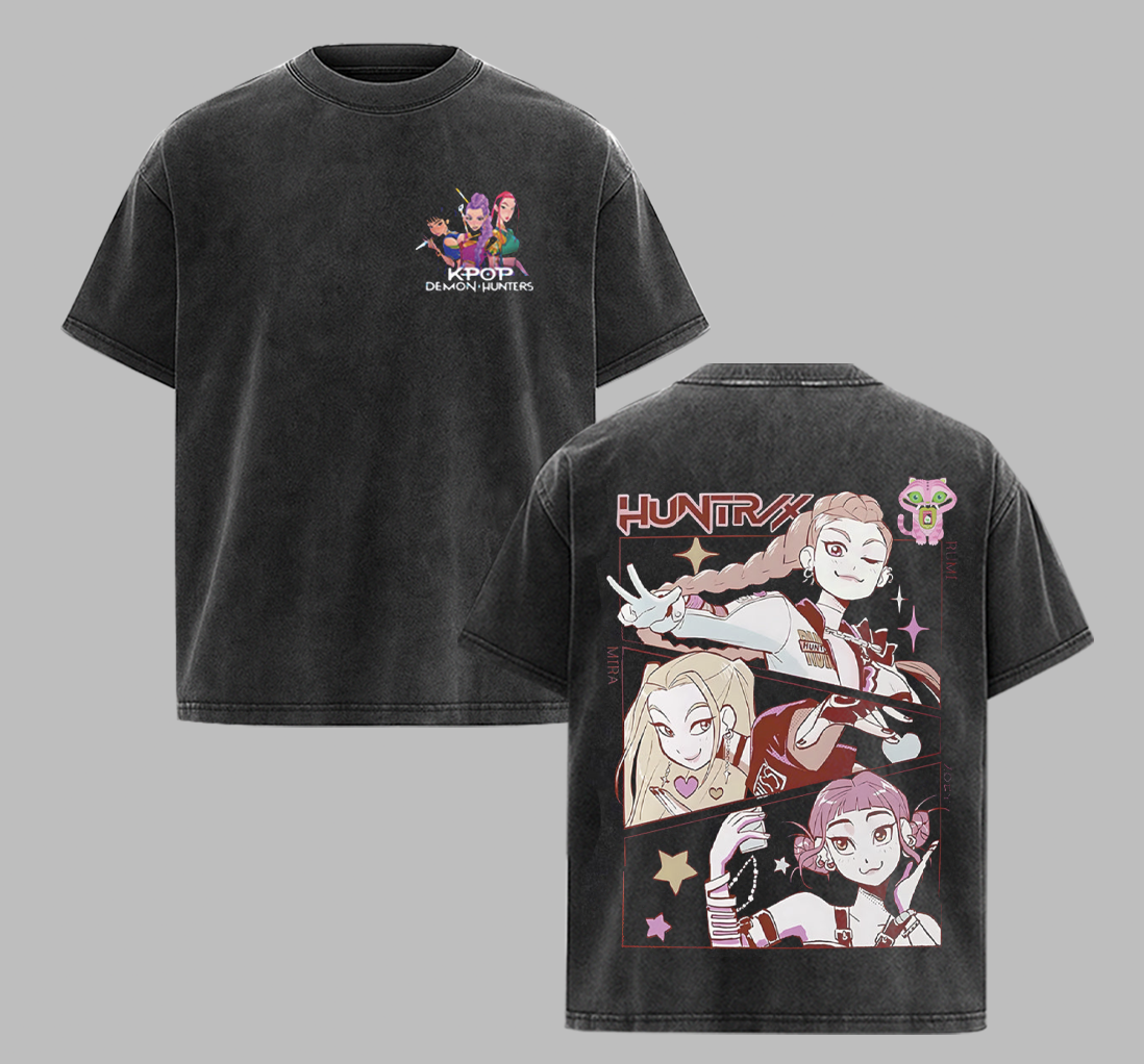 Huntrix Kpop Demon Hunter VRS Graphic Tee [KPX]