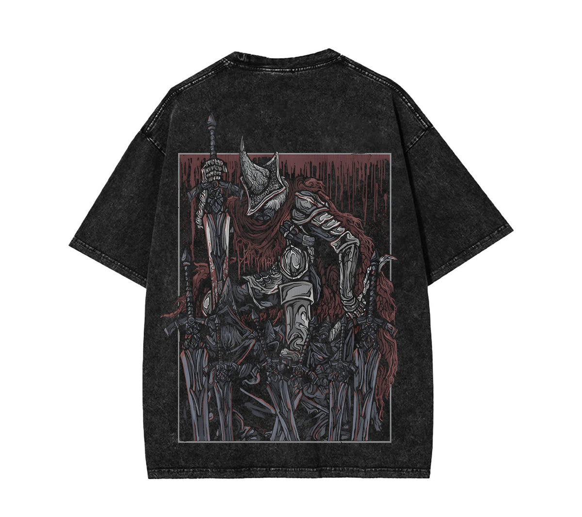 Abyss Watchers Dark Souls Gaming T-Shirt TPR]