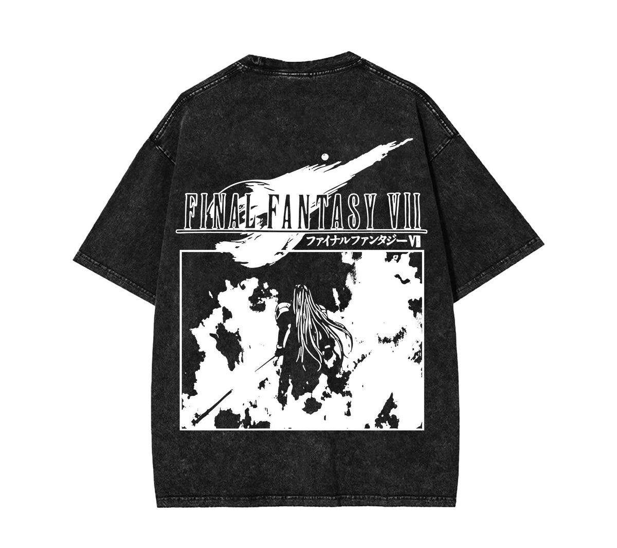Final Fantasy VII - Sephiroth Washed Graphic Tee [TPR]