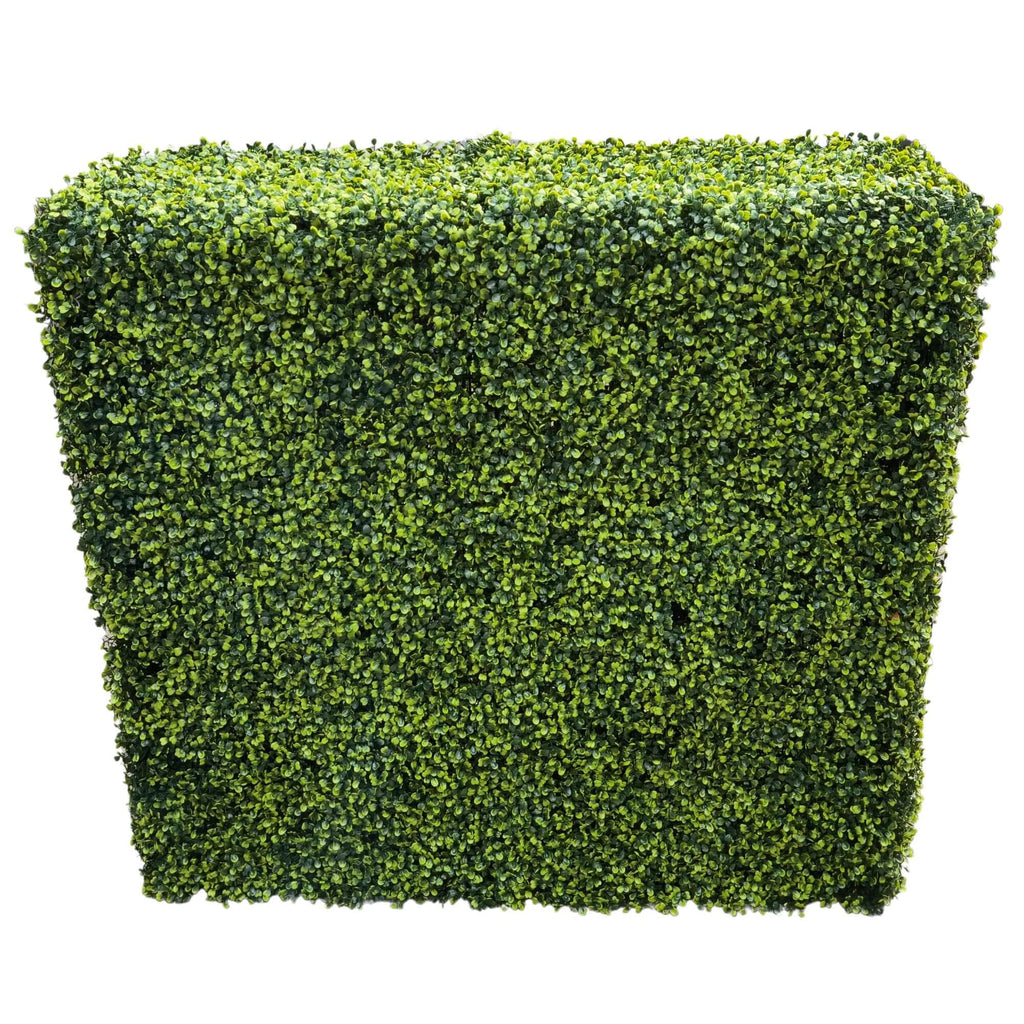 Light Green Boxwood Artificial Hedge 40×40in – UV Resistant – Commercial Grade