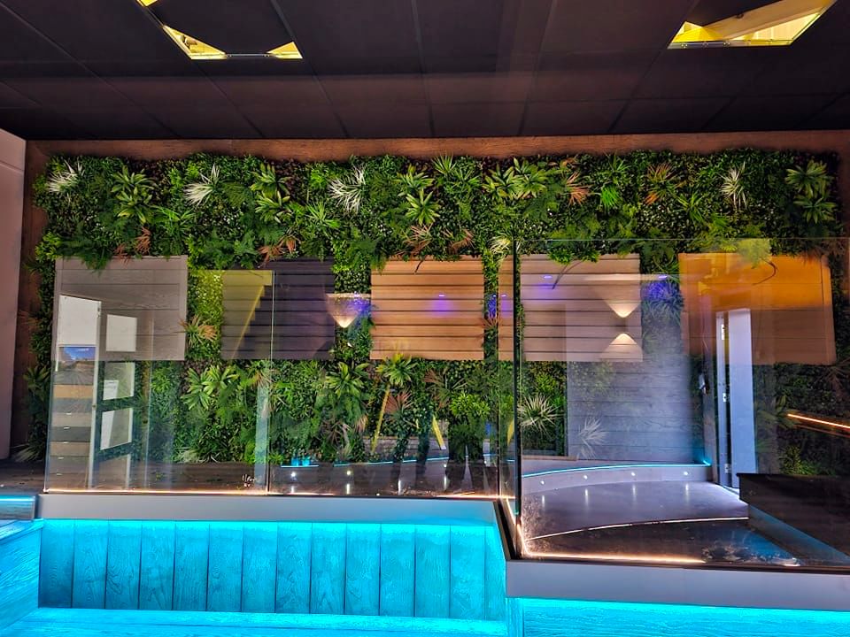 Sample Panel – Wild Tropics Vertical Garden (Small Sample)
