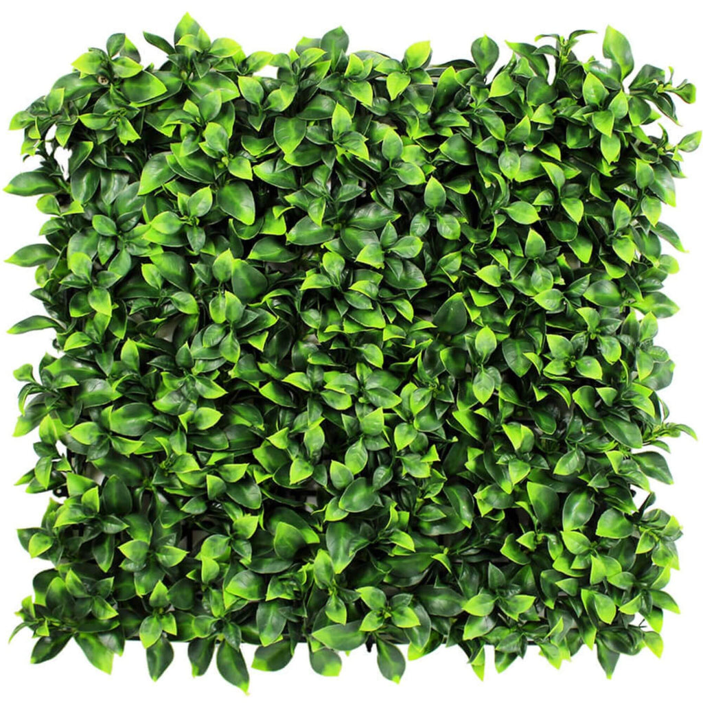 Jasmine Artificial Vertical Garden Green Wall Panel 40×40in 11 SQ FT – UV Resistant – Commercial Grade