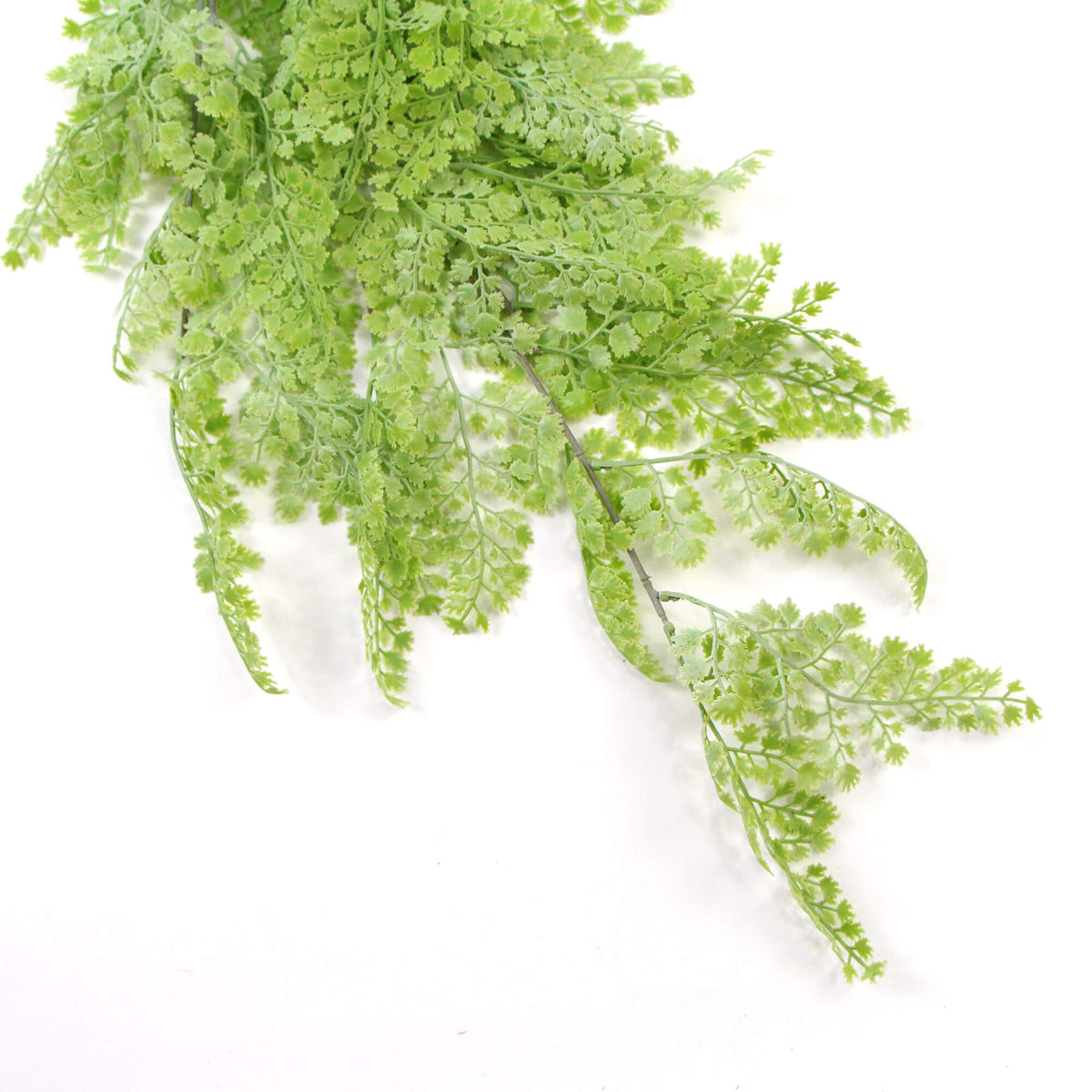 Light Green Maidenhair Fern Artificial Hanging Plant 31in – UV Resistant
