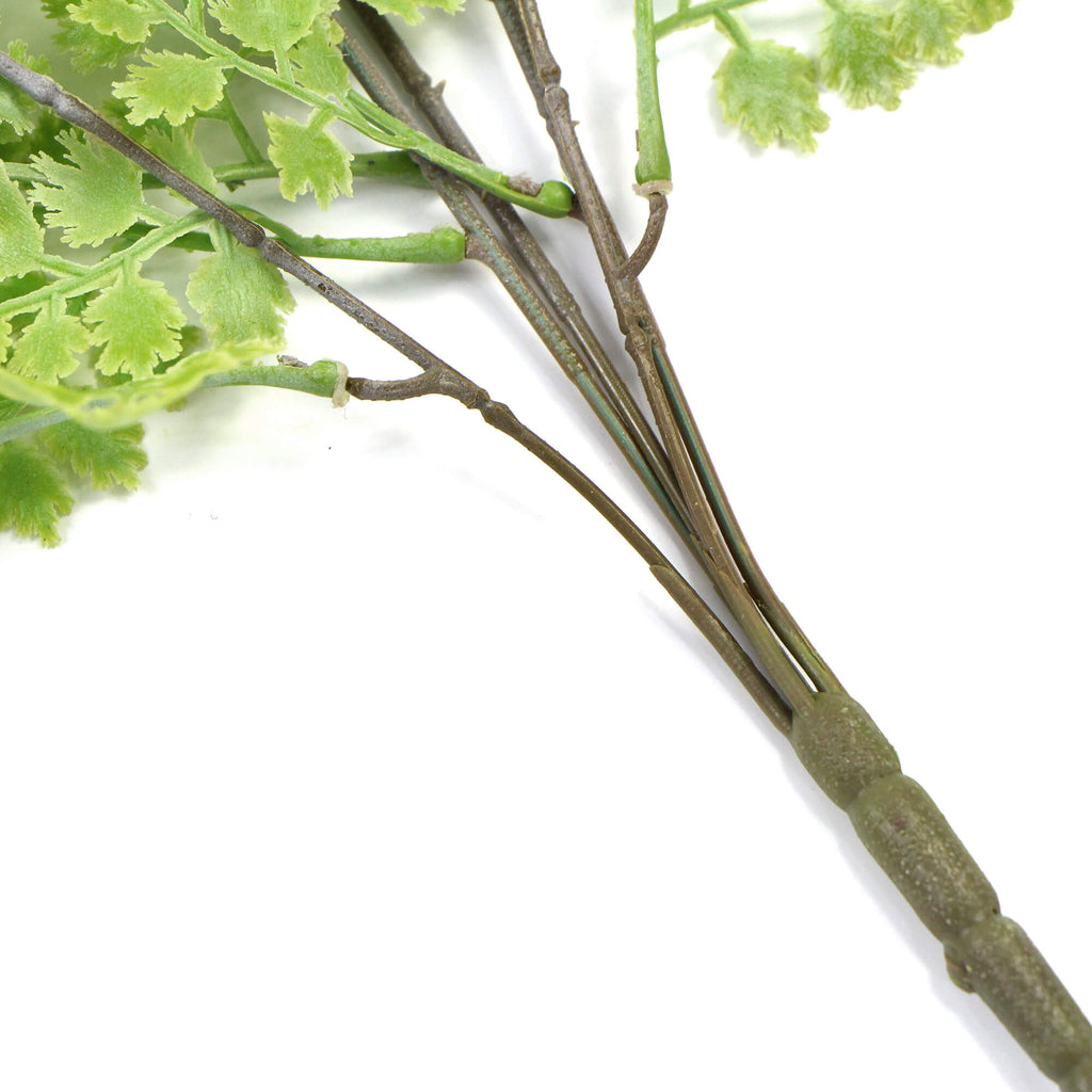 Light Green Maidenhair Fern Artificial Hanging Plant 31in – UV Resistant