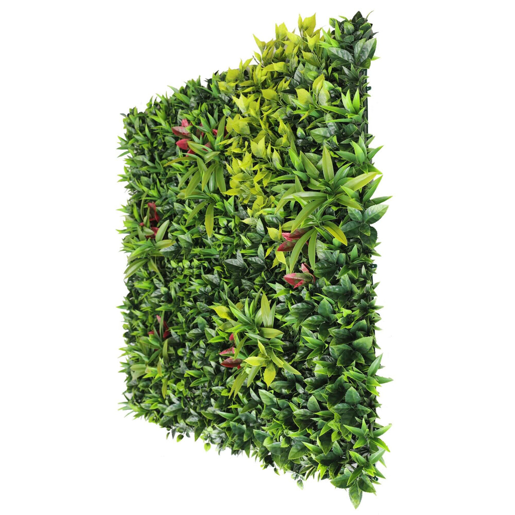 Green Meadows Artificial Vertical Garden Green Wall Panel 40×40in 11 SQ FT – UV Resistant – Commercial Grade
