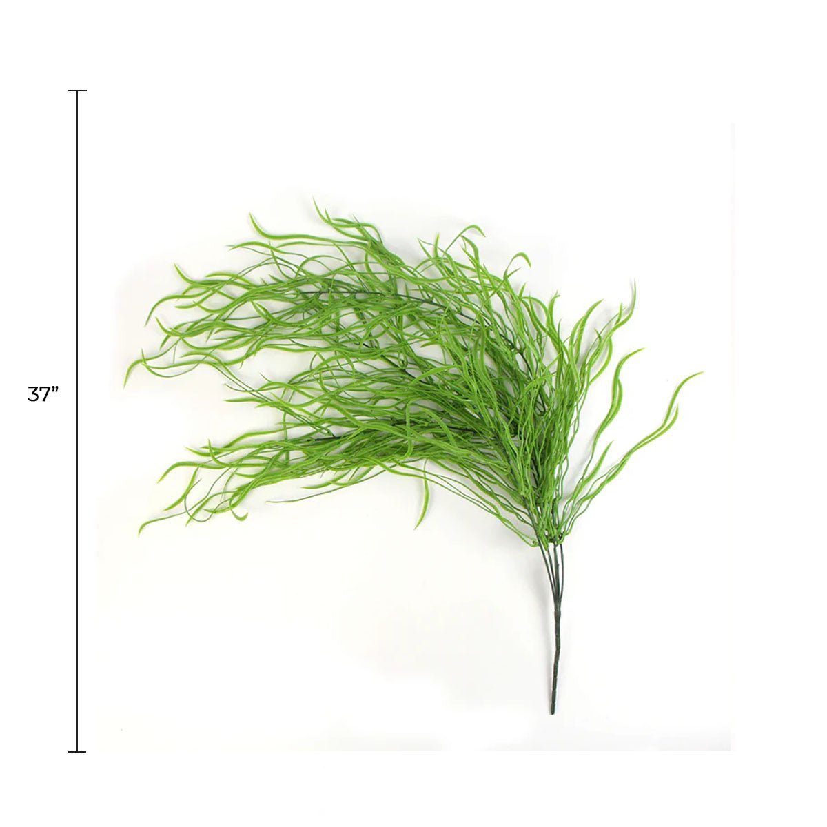Weeping Willow Grass Artificial Hanging Bush 37in – UV Resistant
