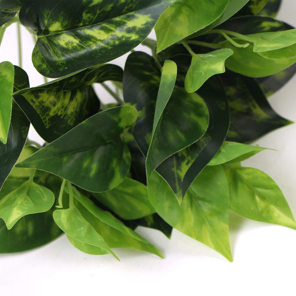 Pothos Devil's Ivy Artificial Hanging Bush 9.5in