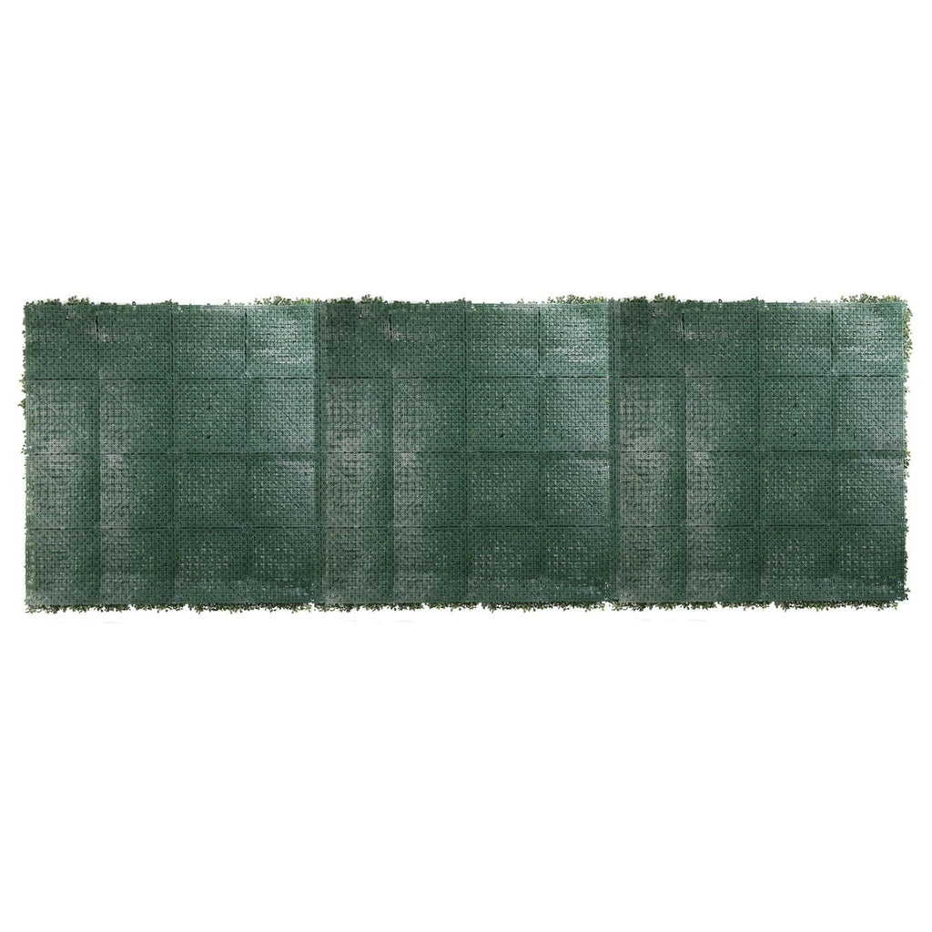 Boxwood Artificial Green Wall Roll 10ft×3.3ft 33 SQ FT – UV Resistant – Commercial Grade