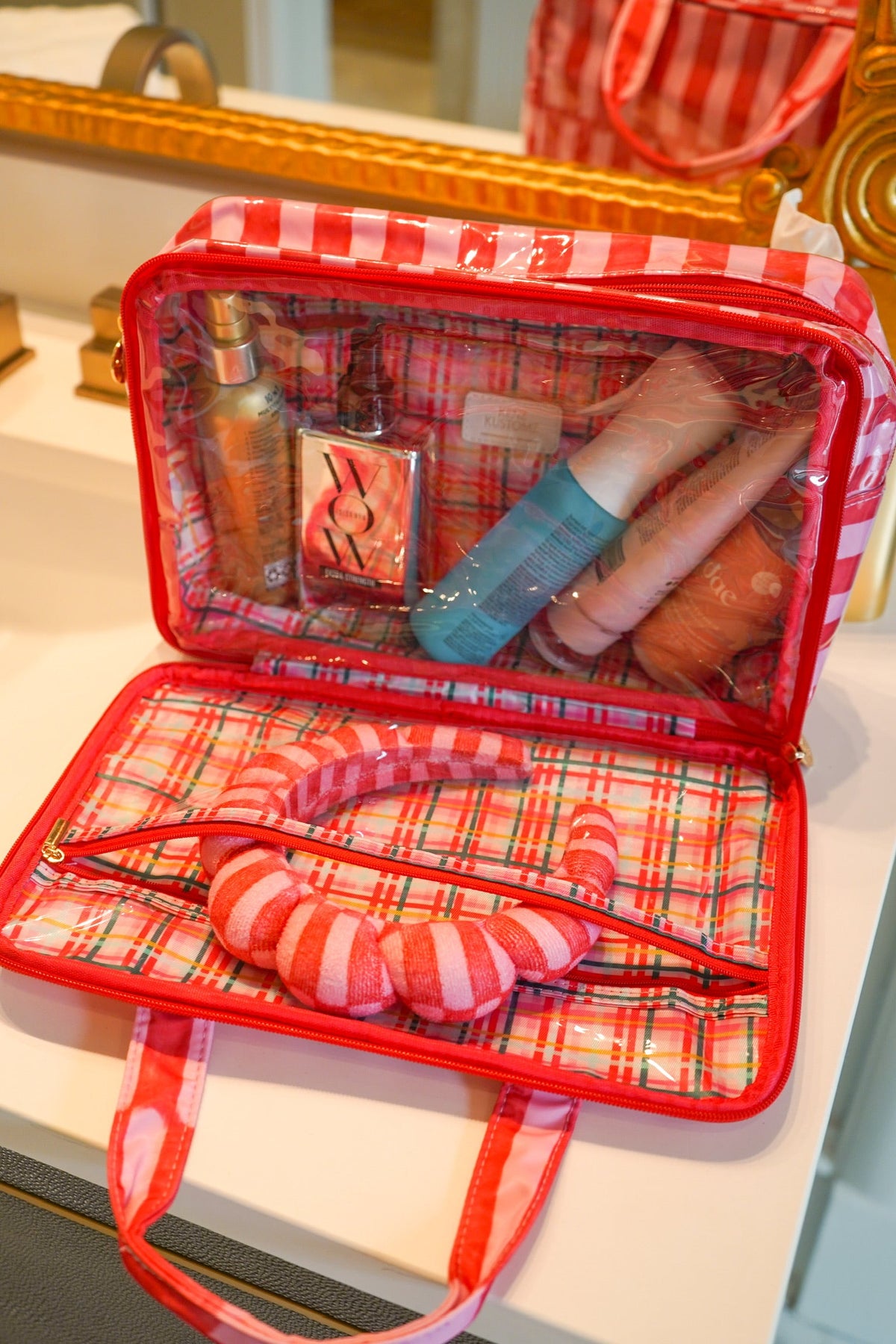 Clear Coat Toiletry Case