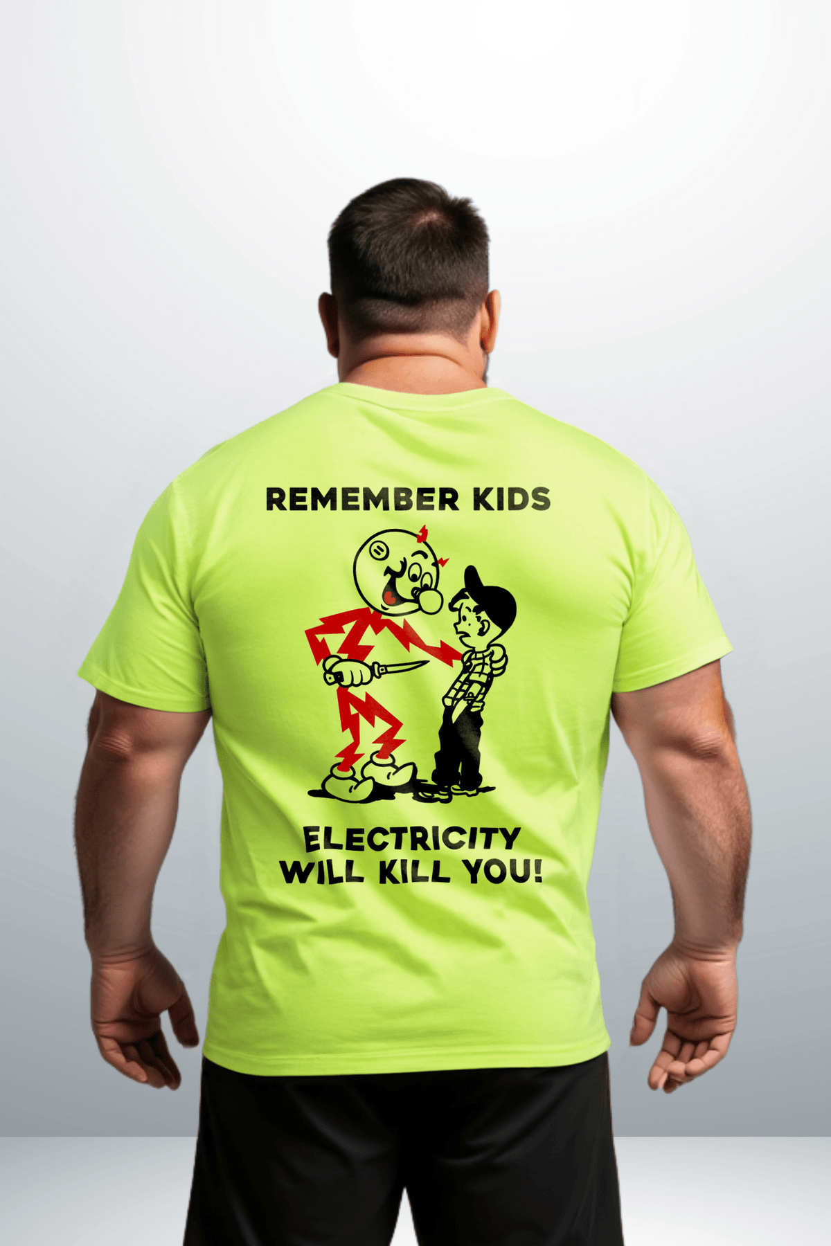 Remember Kids - Safety Yellow T-Shirt