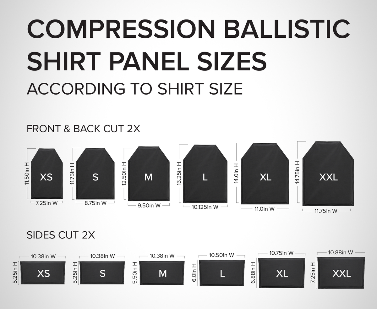 RTS Tactical Commander Level IIIA (HG2) Body Armor Compression Shirt – Long Cut