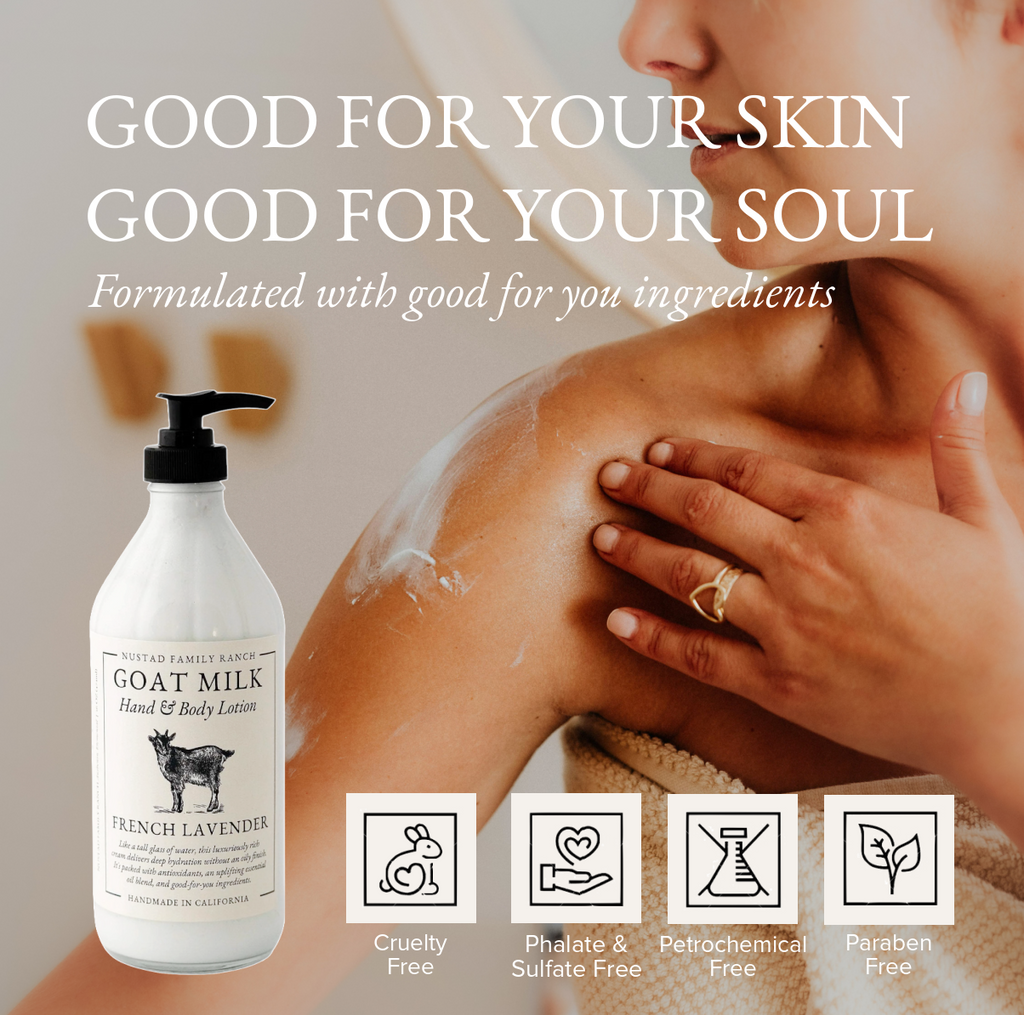 Eucalyptus Goat Milk Lotion | Cooling & Fast-Absorbing