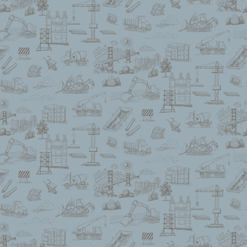 Boston Wallpaper by The Bright Leaf Design