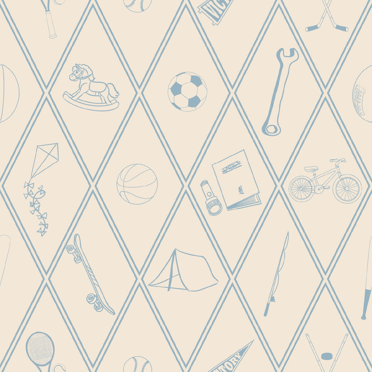 Braxton Wallpaper by DGSquare Pattern Design