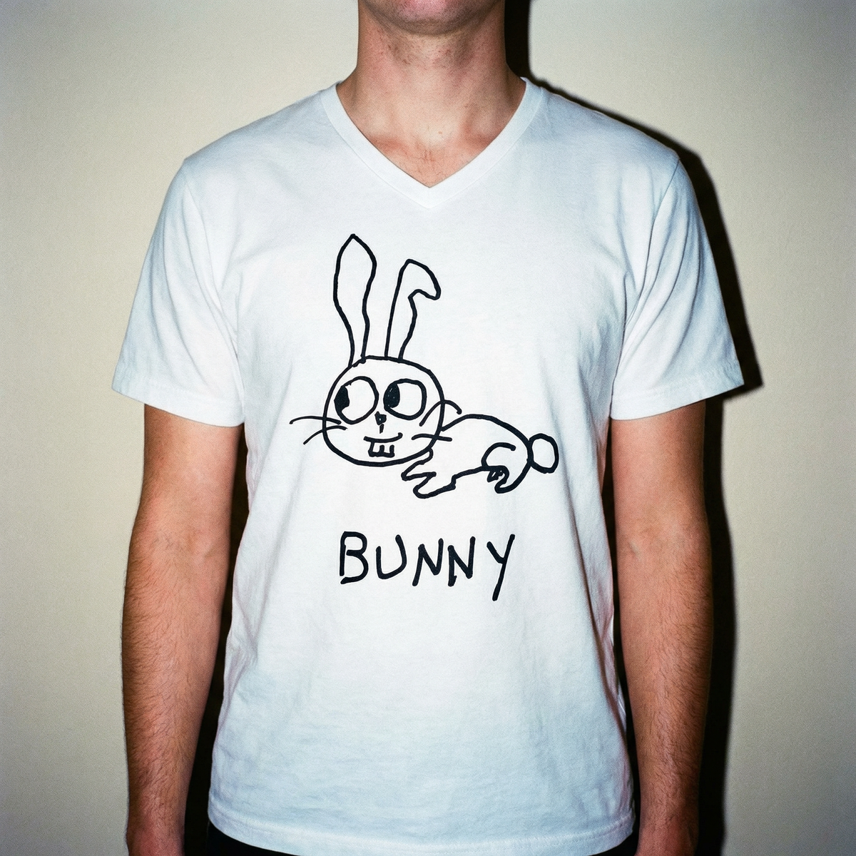 Bunny - V-neck Tee