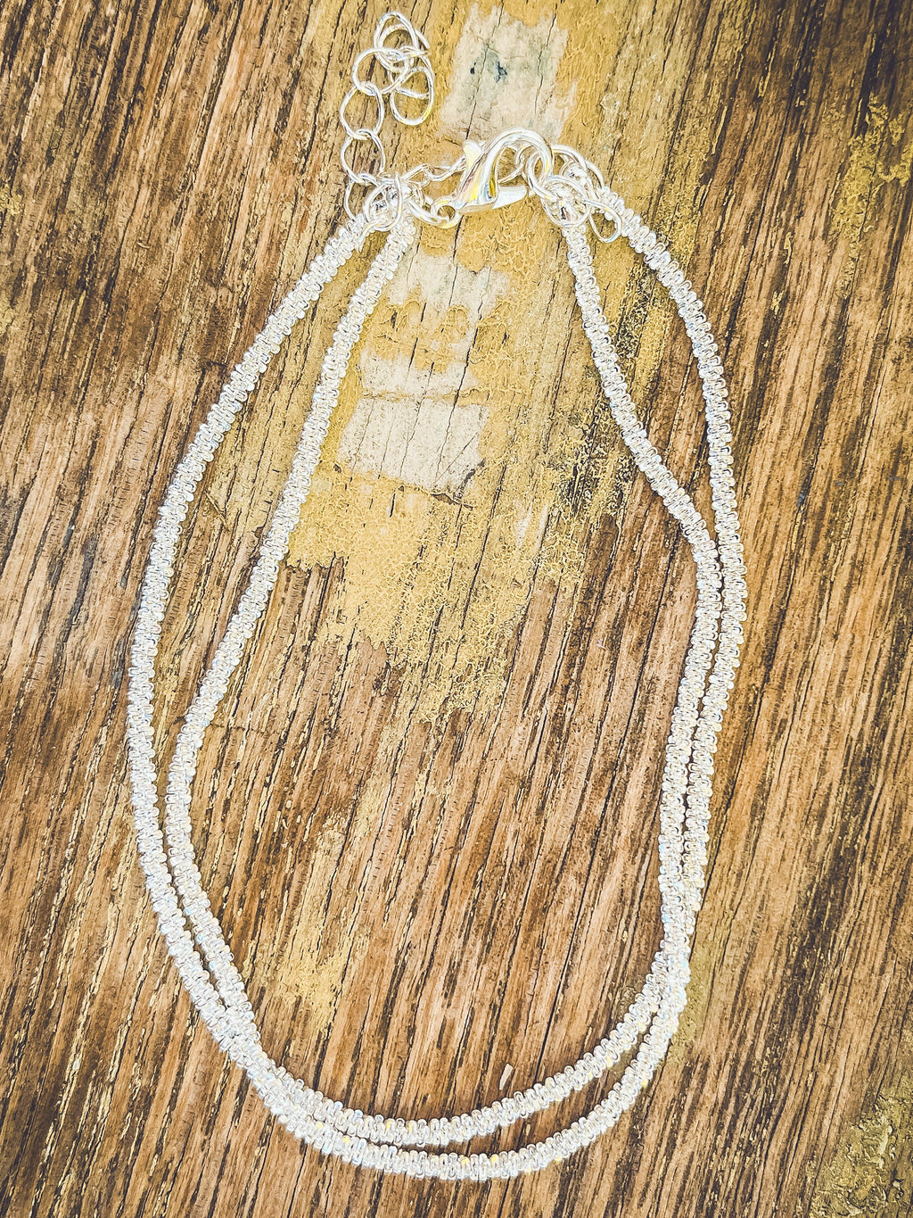 Beautiful Dainty Silver Anklet