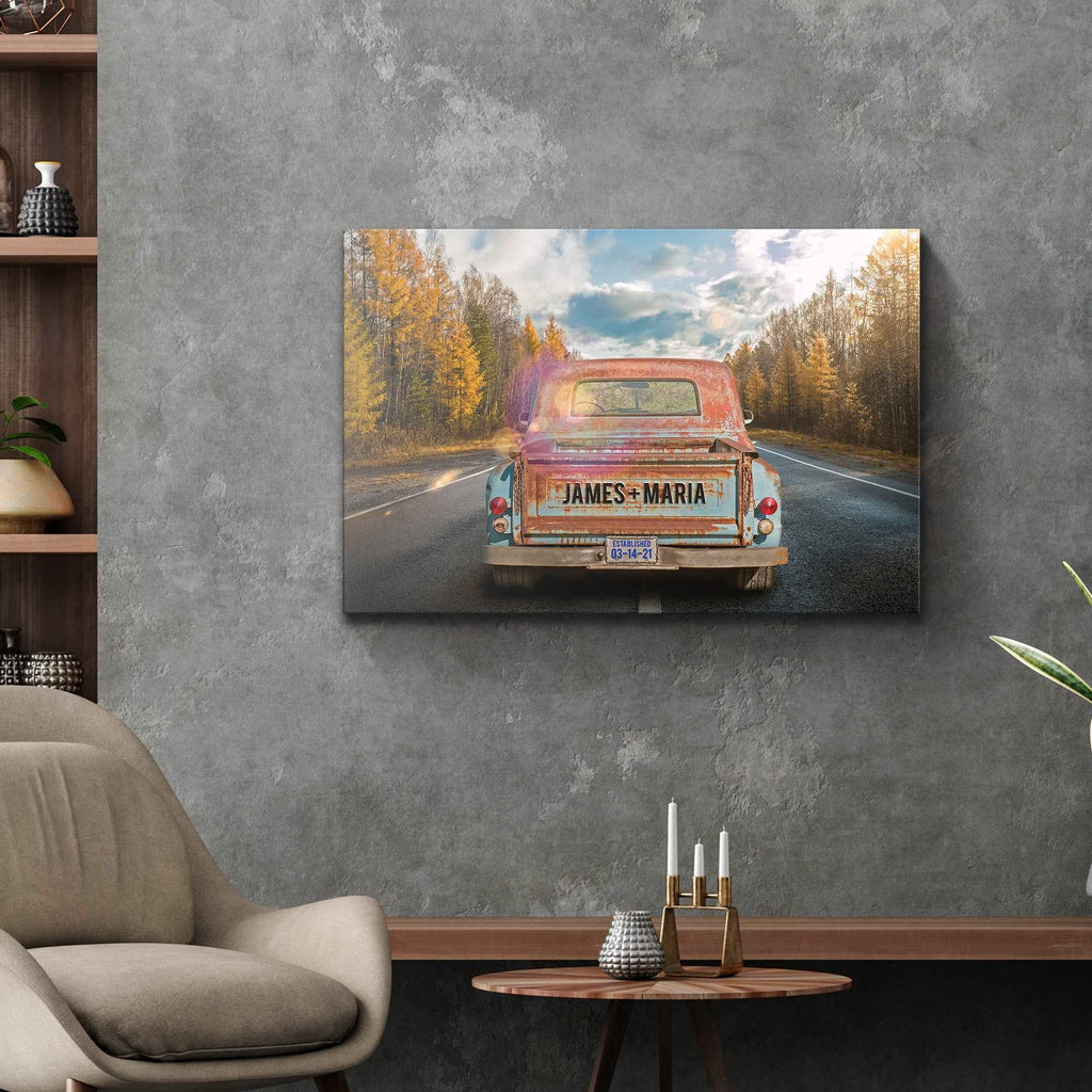 Rustic Truck Sign