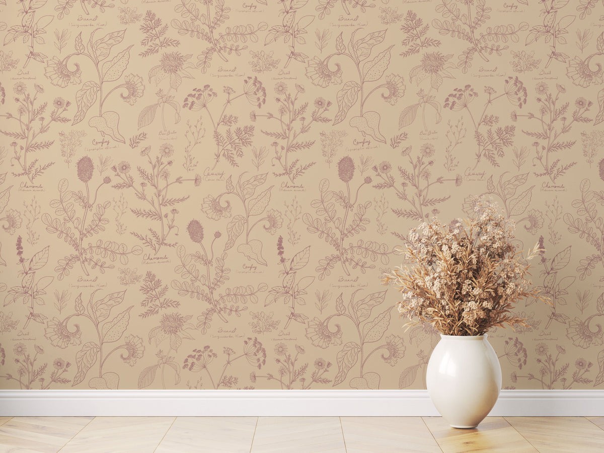 Caraway Wallpaper by Danelys Sidron